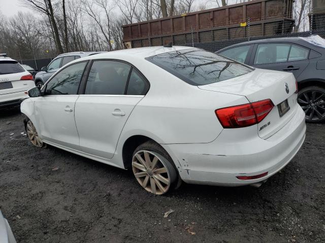 3VWD17AJ7FM258324 - 2015 VOLKSWAGEN JETTA SE WHITE photo 2