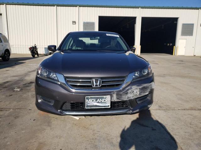 1HGCR2F39FA031008 - 2015 HONDA ACCORD LX GRAY photo 5