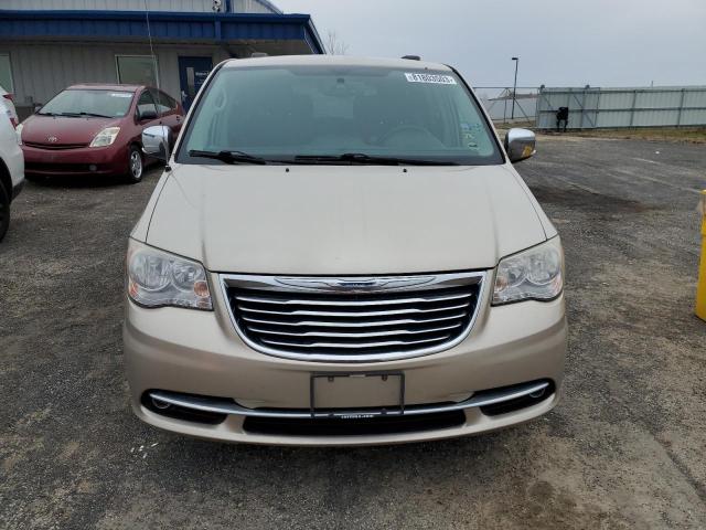 2C4RC1CGXER329881 - 2014 CHRYSLER TOWN & COU TOURING L TAN photo 5