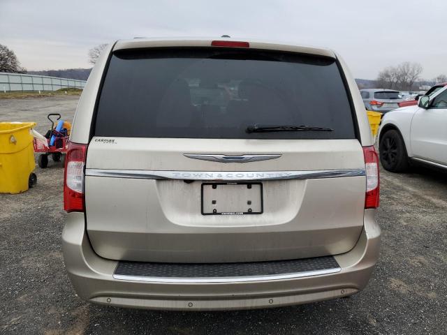 2C4RC1CGXER329881 - 2014 CHRYSLER TOWN & COU TOURING L TAN photo 6