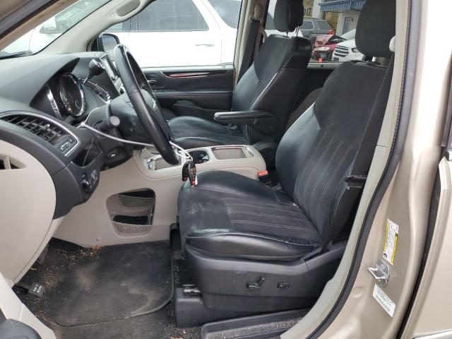 2C4RC1CGXER329881 - 2014 CHRYSLER TOWN & COU TOURING L TAN photo 7