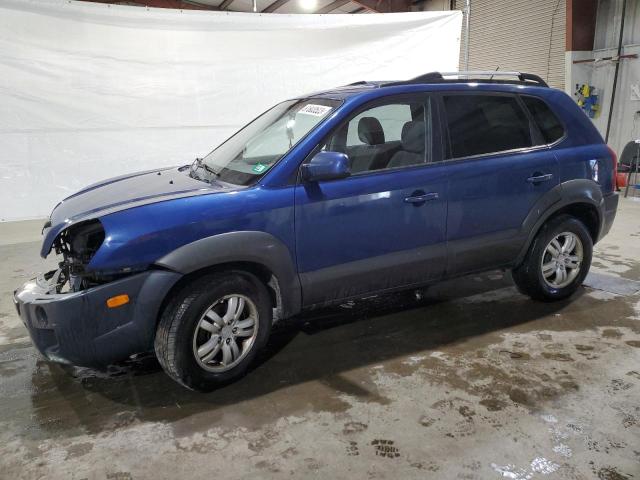 KM8JN72D38U768733 - 2008 HYUNDAI TUCSON SE BLUE photo 1