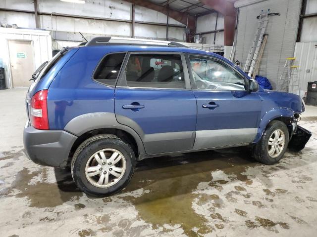 KM8JN72D38U768733 - 2008 HYUNDAI TUCSON SE BLUE photo 3