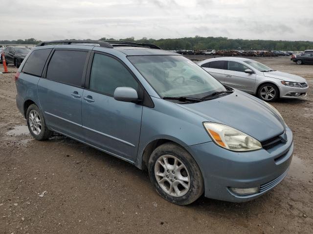 5TDZA22CX5S275600 - 2005 TOYOTA SIENNA XLE BLUE photo 4