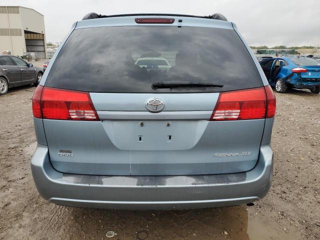 5TDZA22CX5S275600 - 2005 TOYOTA SIENNA XLE BLUE photo 6