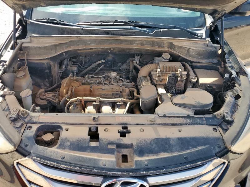 5XYZT3LB2GG317859 - 2016 HYUNDAI SANTA FE S BLACK photo 12