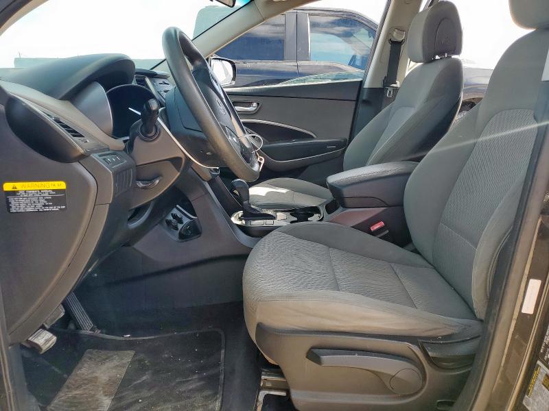 5XYZT3LB2GG317859 - 2016 HYUNDAI SANTA FE S BLACK photo 7