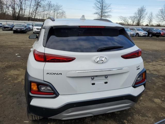 KM8K5CA55LU586452 - 2020 HYUNDAI KONA ULTIMATE WHITE photo 6