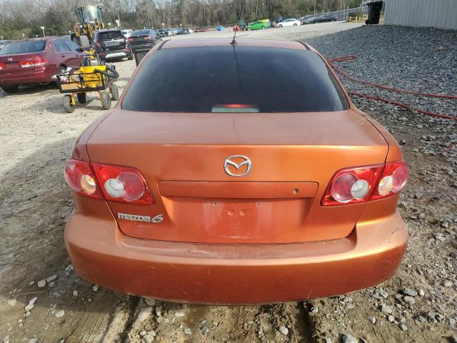 1YVFP80C445N83805 - 2004 MAZDA 6 I ORANGE photo 6