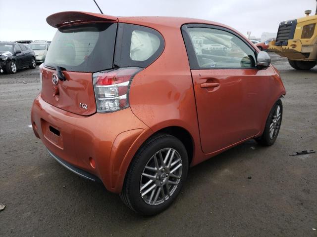 JTNJJXB07FJ030943 - 2015 TOYOTA SCION IQ ORANGE photo 3