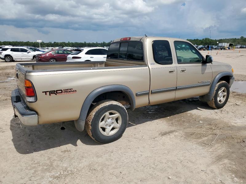5TBRT341X2S272731 - 2002 TOYOTA TUNDRA ACCESS CAB Złoty zdjęcie 3