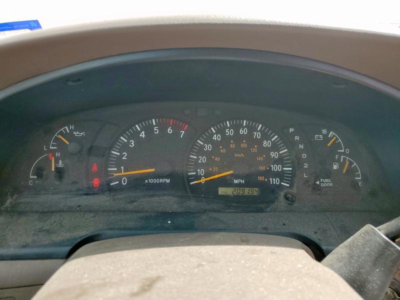 5TBRT341X2S272731 - 2002 TOYOTA TUNDRA ACCESS CAB Złoty zdjęcie 9