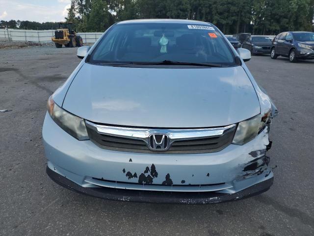 19XFB2F55CE374621 - 2012 HONDA CIVIC LX SILVER photo 5