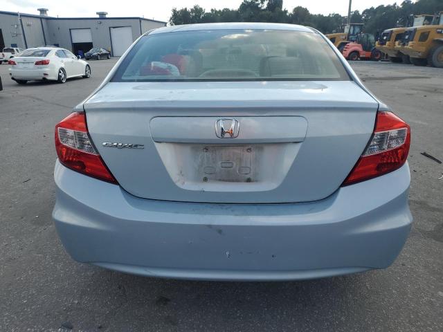 19XFB2F55CE374621 - 2012 HONDA CIVIC LX SILVER photo 6