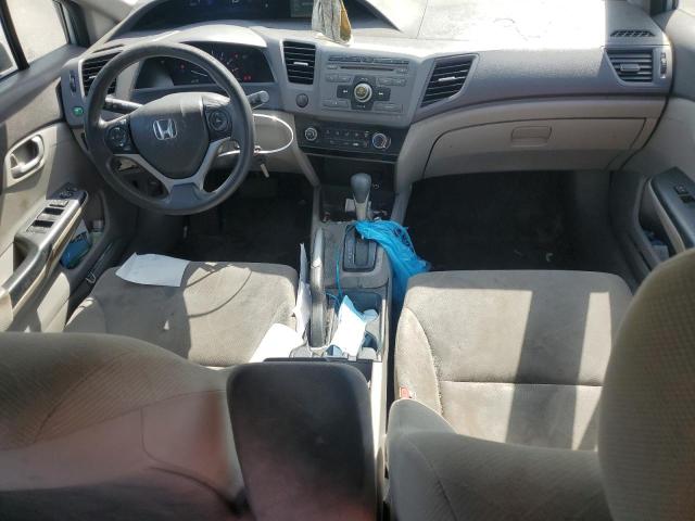 19XFB2F55CE374621 - 2012 HONDA CIVIC LX SILVER photo 8