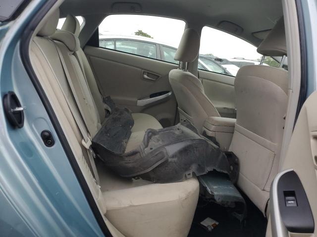 JTDKN3DU0D5678992 - 2013 TOYOTA PRIUS 青色 照片 10