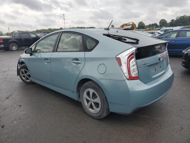 JTDKN3DU0D5678992 - 2013 TOYOTA PRIUS 青色 照片 2