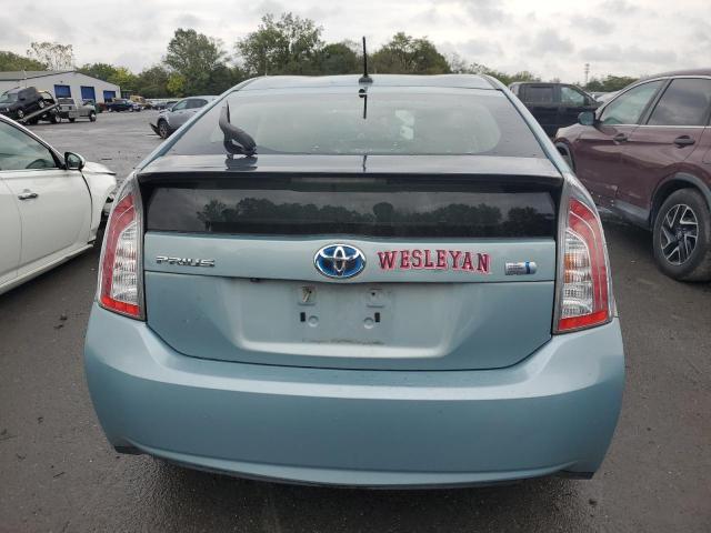 JTDKN3DU0D5678992 - 2013 TOYOTA PRIUS 青色 照片 6