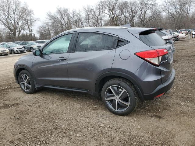 3CZRU6H59NM713475 - 2022 HONDA HR-V EX GRAY photo 2