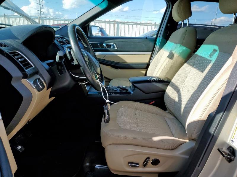 1FM5K7DH4HGA48494 - 2017 FORD EXPLORER XLT Бежевый фото 7