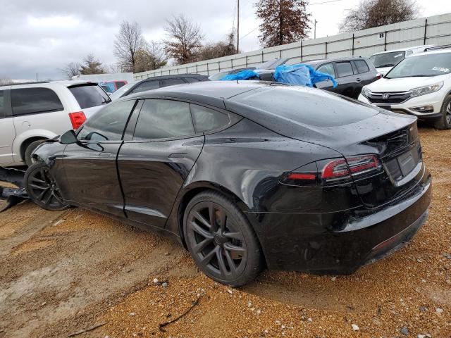 5YJSA1E58NF488719 - 2022 TESLA MODEL S 黑色 照片 2