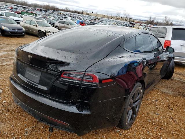 5YJSA1E58NF488719 - 2022 TESLA MODEL S 黑色 照片 3