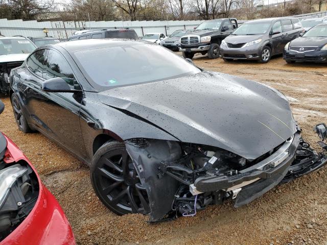 5YJSA1E58NF488719 - 2022 TESLA MODEL S 黑色 照片 4