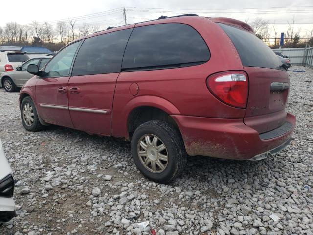 2A4GP54L66R836996 - 2006 CHRYSLER TOWN & COU TOURING RED photo 2