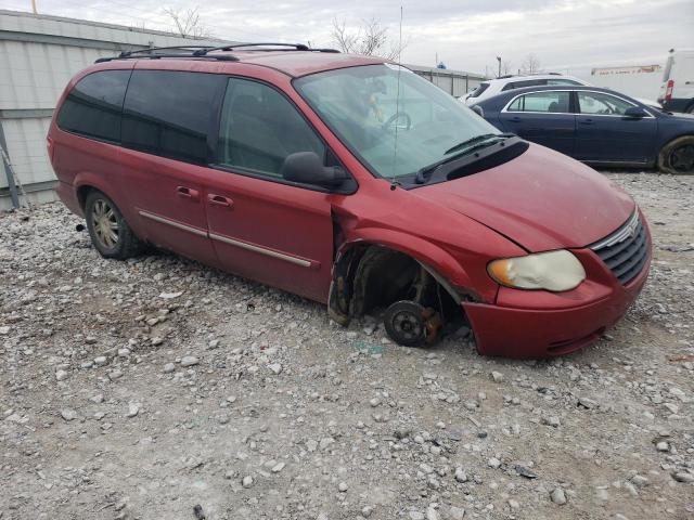 2A4GP54L66R836996 - 2006 CHRYSLER TOWN & COU TOURING RED photo 4