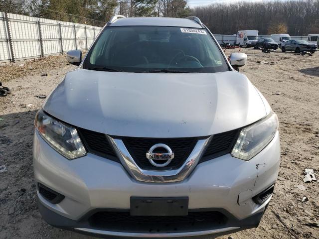 KNMAT2MV5GP682744 - 2016 NISSAN ROGUE S SILVER photo 5