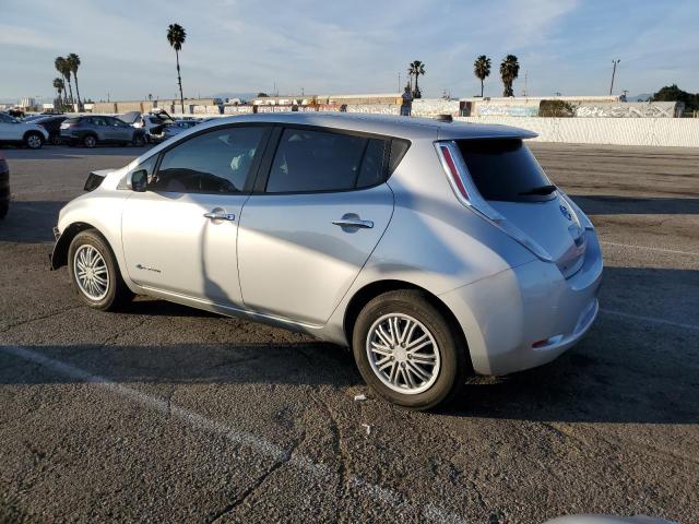 1N4AZ0CP9EC332677 - 2014 NISSAN LEAF S SILVER photo 2