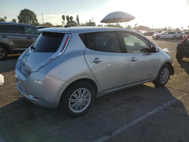 1N4AZ0CP9EC332677 - 2014 NISSAN LEAF S SILVER photo 3