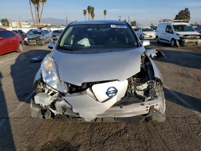 1N4AZ0CP9EC332677 - 2014 NISSAN LEAF S SILVER photo 5