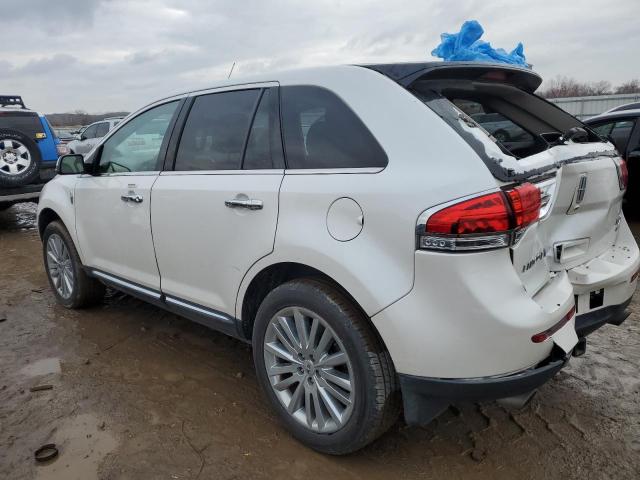 2LMDJ8JK5EBL15167 - 2014 LINCOLN MKX თეთრი ფოტო 2