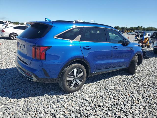 5XYRH4LF7NG103599 - 2022 KIA SORENTO EX BLUE photo 3