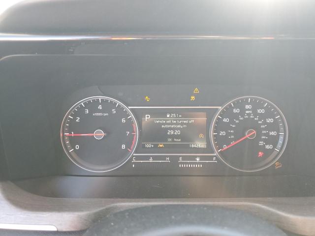 5XYRH4LF7NG103599 - 2022 KIA SORENTO EX BLUE photo 9