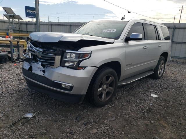 1GNSCCKC7FR240828 - 2015 CHEVROLET TAHOE C1500 LTZ WHITE photo 1