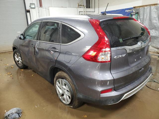 5J6RM4H77GL062812 - 2016 HONDA CR-V EXL GRAY photo 2