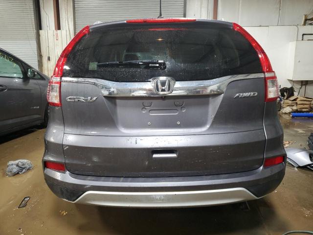 5J6RM4H77GL062812 - 2016 HONDA CR-V EXL GRAY photo 6