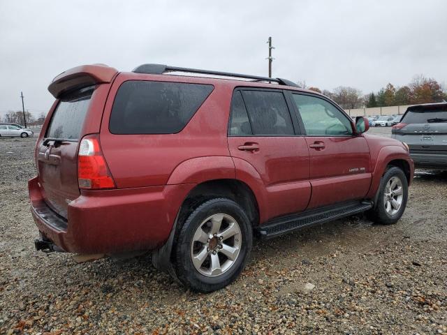 JTEBT17R478039479 - 2007 TOYOTA 4RUNNER LIMITED RED photo 3