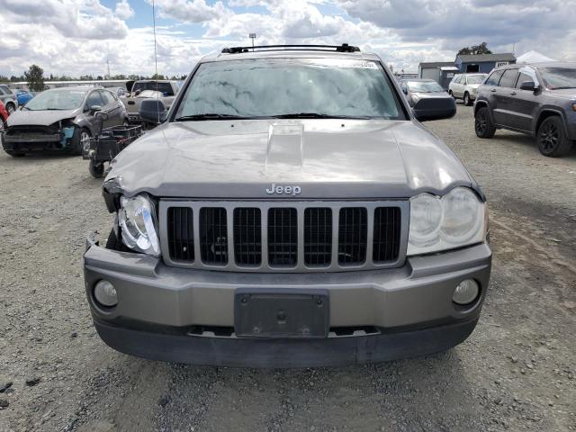 1J8HS48N77C586296 - 2007 JEEP GRAND CHER LAREDO GRAY photo 5