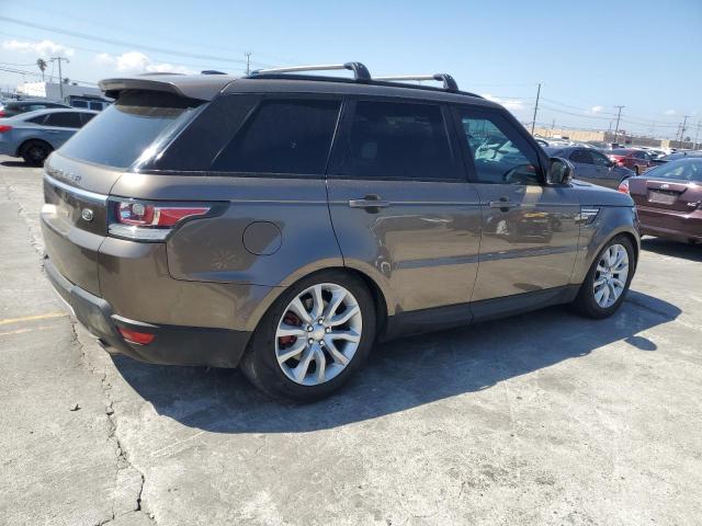 SALWR2WF5EA325826 - 2014 LAND ROVER RANGE ROVE HSE BROWN photo 3