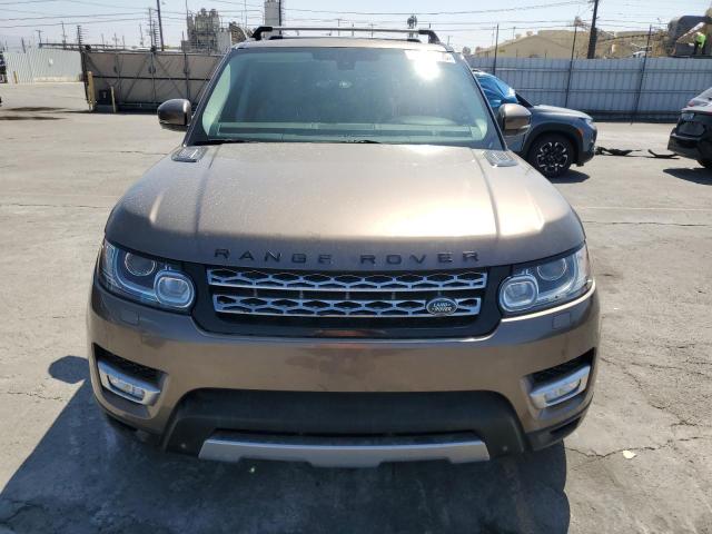 SALWR2WF5EA325826 - 2014 LAND ROVER RANGE ROVE HSE BROWN photo 5