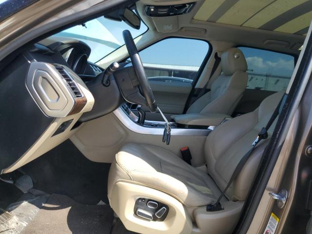 SALWR2WF5EA325826 - 2014 LAND ROVER RANGE ROVE HSE BROWN photo 7