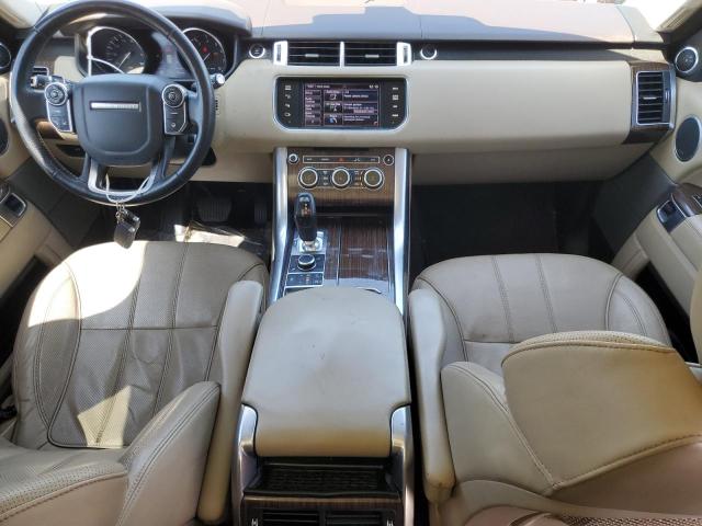 SALWR2WF5EA325826 - 2014 LAND ROVER RANGE ROVE HSE BROWN photo 8