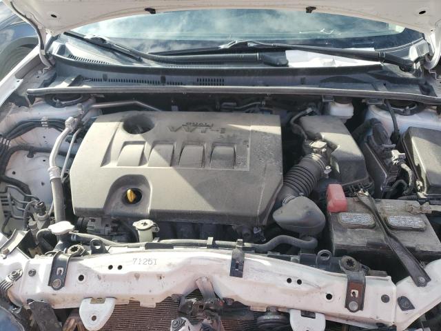 2T1BURHEXKC242983 - 2019 TOYOTA COROLLA L WHITE photo 11