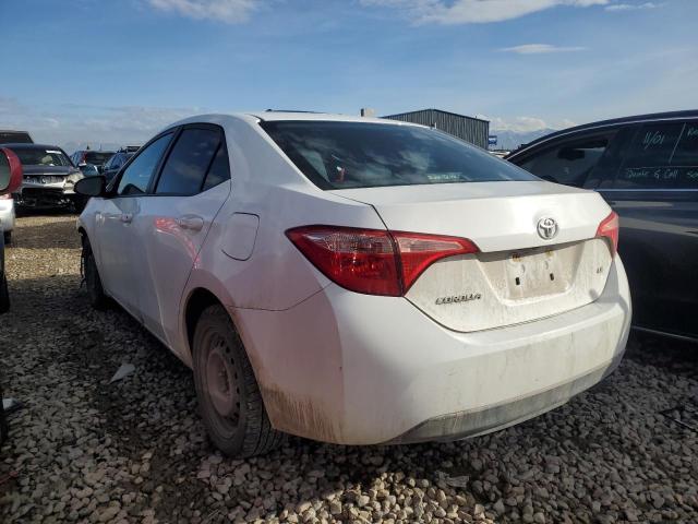 2T1BURHEXKC242983 - 2019 TOYOTA COROLLA L WHITE photo 2