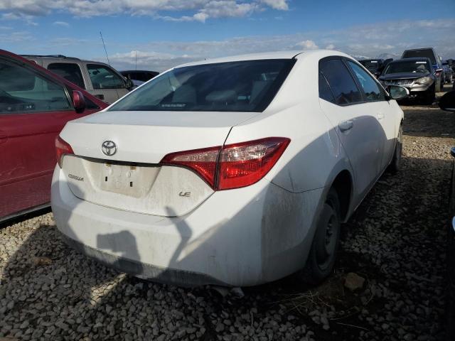 2T1BURHEXKC242983 - 2019 TOYOTA COROLLA L WHITE photo 3