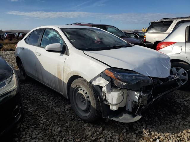 2T1BURHEXKC242983 - 2019 TOYOTA COROLLA L WHITE photo 4