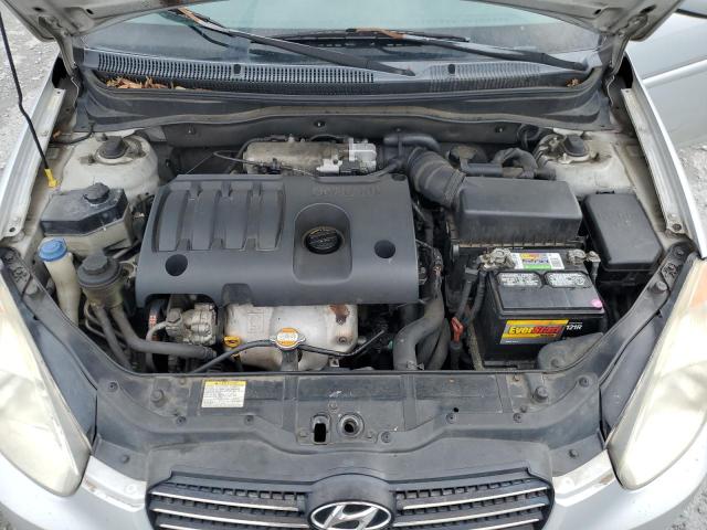 KMHCN4AC6AU416462 - 2010 HYUNDAI ACCENT GLS 银色 照片 11